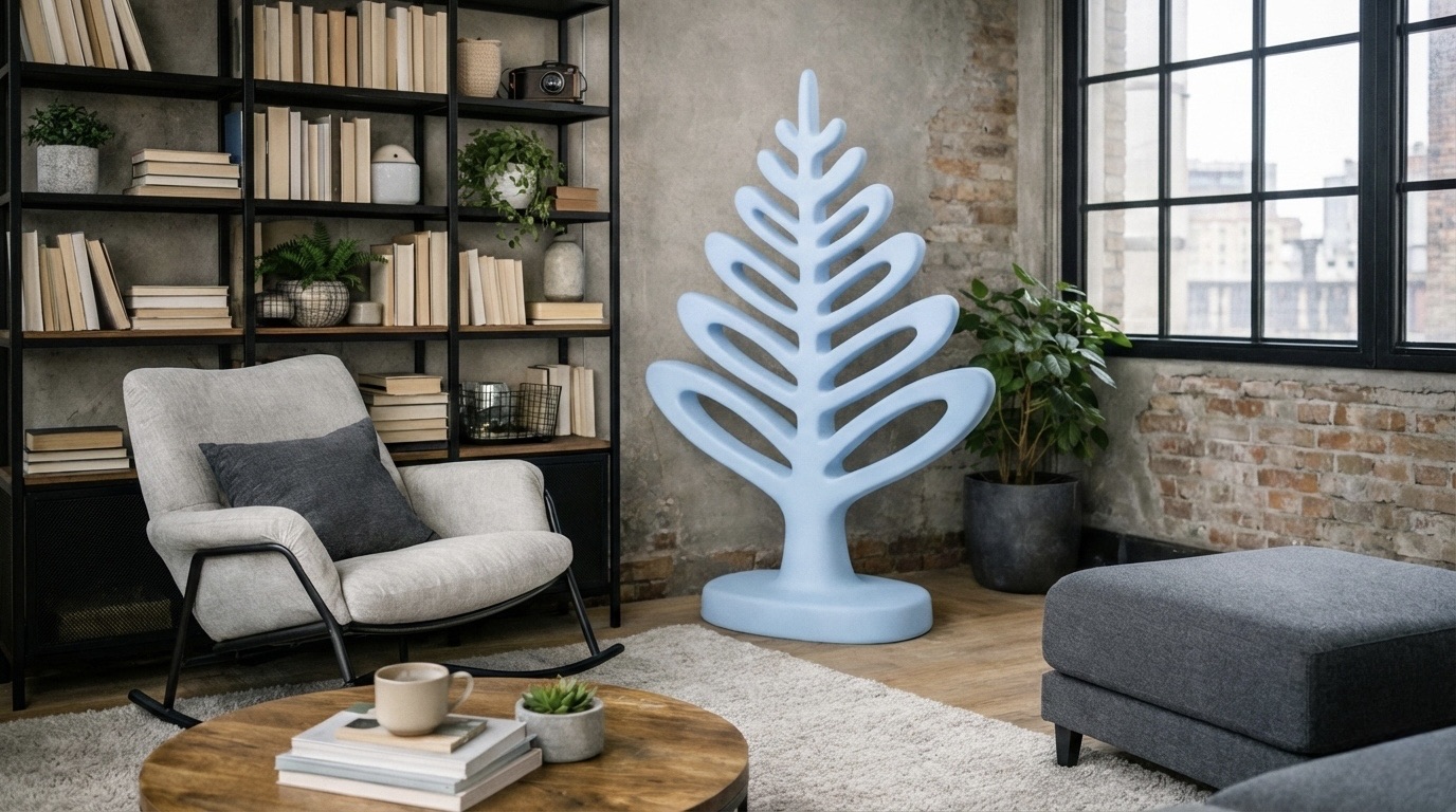 Интерьерная скульптура "Папоротник"