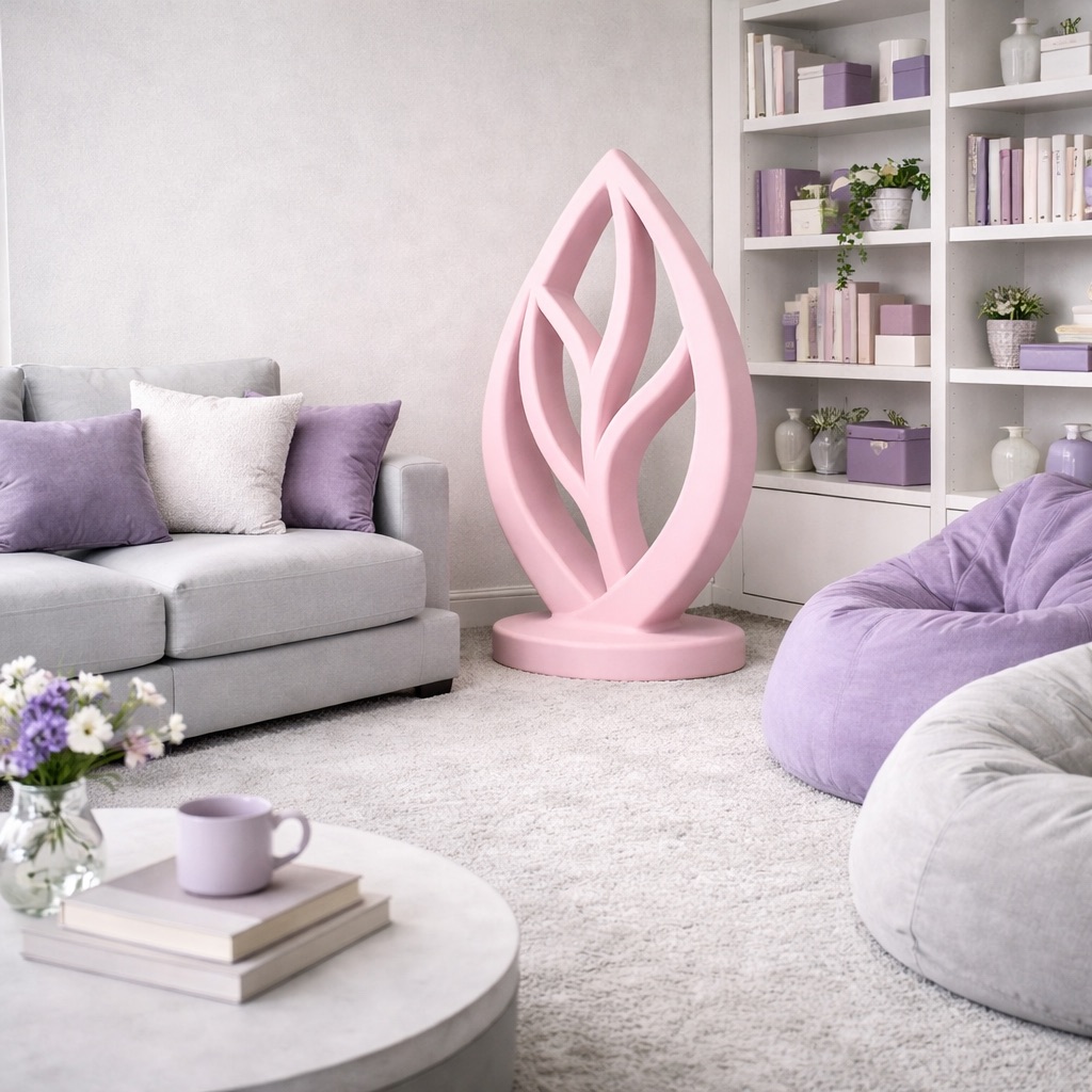 Интерьерная скульптура "Пламя"