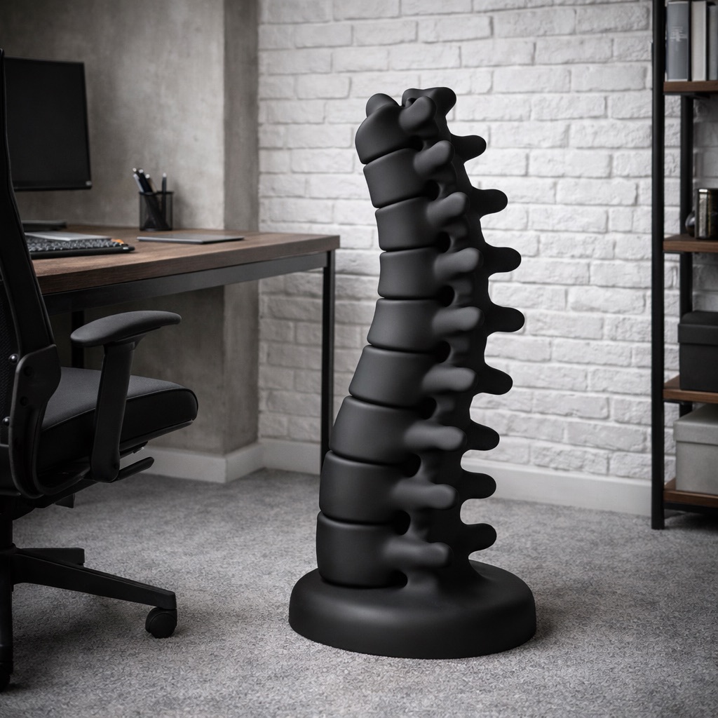 Интерьерная скульптура "Позвоночник"