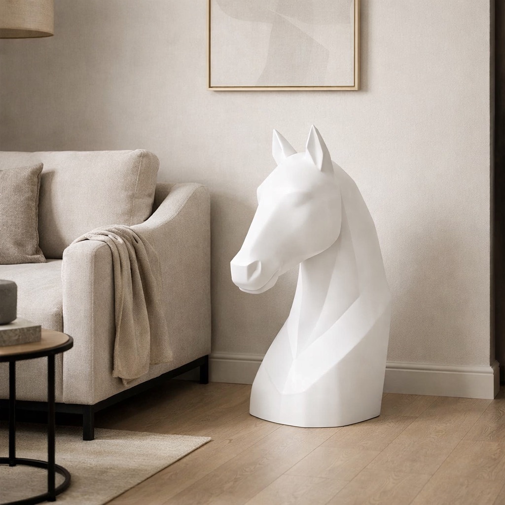 Скульптура "Голова Лошади"
